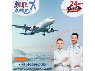 Book Angel Air Ambulance Service in Ranchi with India's Best Medical Tool