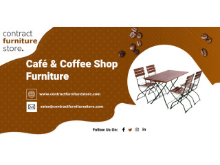 Cafe Contract Furniture, Stylish Led Coffee Shop Furniture