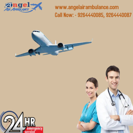 utilize-angel-air-ambulance-service-in-bhagalpur-with-highly-trained-medical-professional-big-0