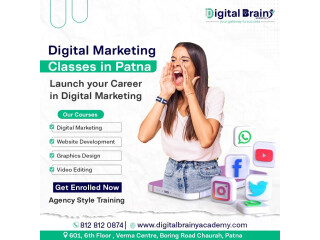 Join the Most Demand Digital Skill in the Master Digital Marketing Course in Patna by Digital Brainy