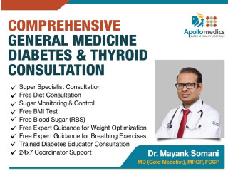 Best General physician Doctor Near Me - Dr Mayank Somani