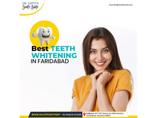 Best teeth whitening in faridabad