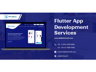 Siddhi Infosoft - Flutter App Development Services in USA