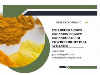 Explore Gracious Organic's Premium Organic Calcium Powder for Optimal Wellness