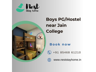 Boys PG/Hostel near Jain College in Basavanagudi