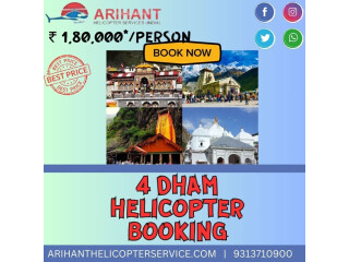 Hire char dham yatra by helicopter for lowest price