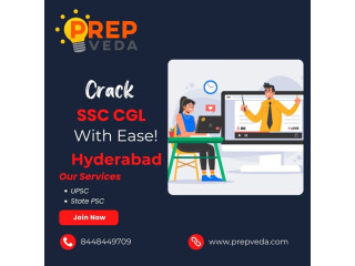 Crack SSC CGL with Ease! Join PrepVeda's Online Coaching in Hyderabad
