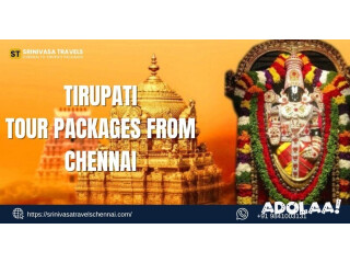 Tirupati Tour Packages From Chennai- Srinivasatravelschennai
