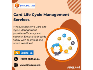 Card Life Cycle Management Services