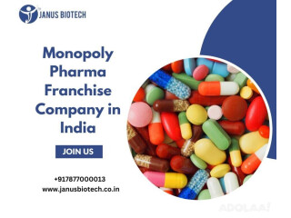 Monopoly Pharma Franchise Company in India