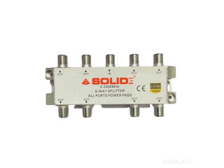 Solid 8-Way Splitter - 8-Way Power pass