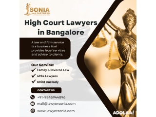 High Court Lawyers in Bangalore | Lawyers in Bangalore