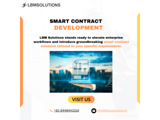 Hire a top-tier smart contract development company | LBM Solutions