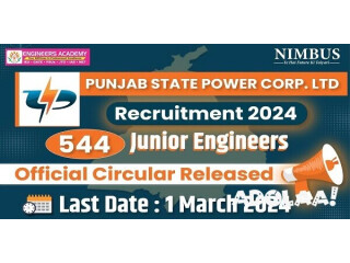 Complete information for PSPCL JE 2024 Recruitment