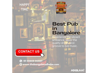 Best Pub in Bangalore