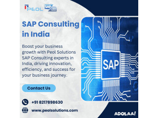 SAP Consulting in India | Peol Solutions