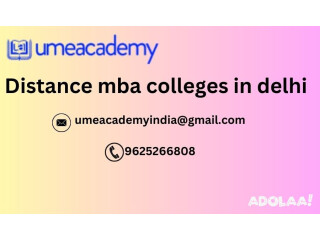 Distance MBA Colleges in Delhi