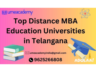 Top Distance MBA Education Universities in Telangana