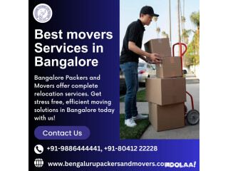 Best Movers Services in Bangalore