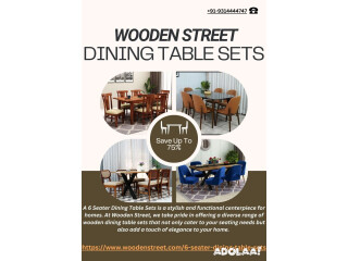 6 Seater Dining Table Sets