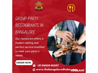 Group Party Restaurants in Bangalore 560043