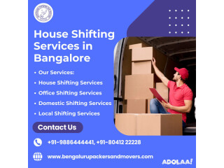 House Shifting Services in Bangalore