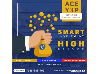 ACE YXP Affordable 500 sq ft Spaces with Proximity to the Upcoming Jewar Airport-7065888700