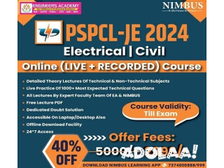 Complete information for PSPCL JE Exam Pattern 2024