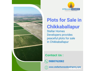 Plots for Sale in Chikkaballapur in Bangalore