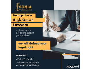 Bangalore High Court Lawyers