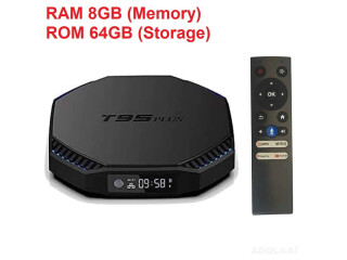 T95 Plus AHD-1035 8GBRAM/64GBROM Android 11 TV Box