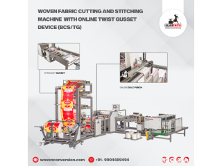 Transform Your Manufacturing with a Woven Fabric Cutting & Stitching Machine