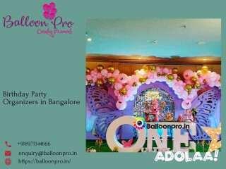 Celebrate in Style with Premier Birthday Party Organizers in Bangalore