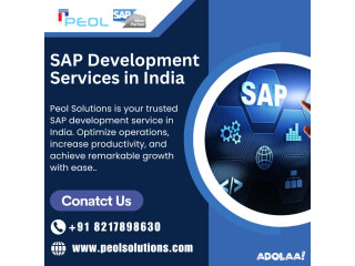 SAP Development Services in India | SAP Services in India