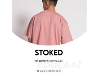 Stoked | Men's Oversized T-Shirts Online