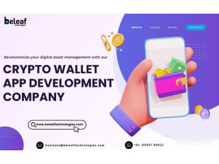 Leading Crypto Wallet App Development Company for Entrepreneurs - Beleaf Technologies