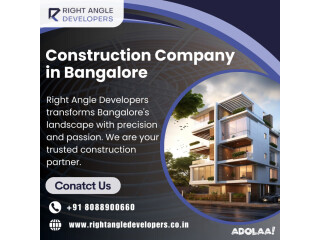 Construction Company in Bangalore | Building Construction Company in Bangalore