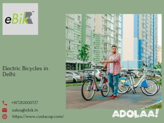 Experience the Future of Commuting with eBik's Electric Bicycles in Delhi