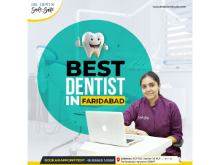 Best dentist in faridabad