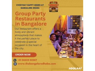 The Bangalore Dhaba|Group Party Restaurants in Bangalore