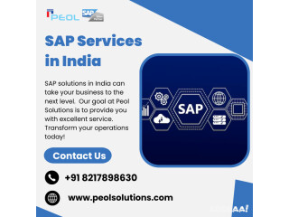 SAP Services in India | Peol Solutions