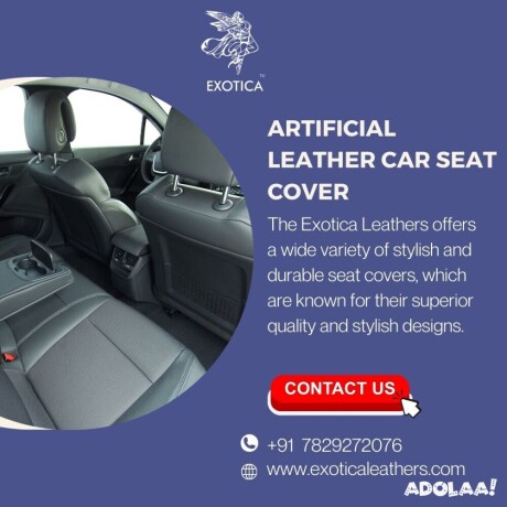 exotica-leathersartificial-leather-car-seat-cover-in-bangalore-big-0