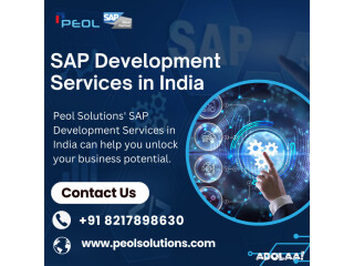 SAP Development Services in India | SAP Development Services in Bangalore