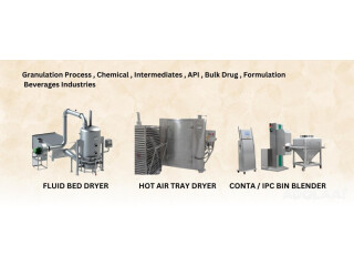 Fluid Bed Dryer Manufacturers and Exporters in India