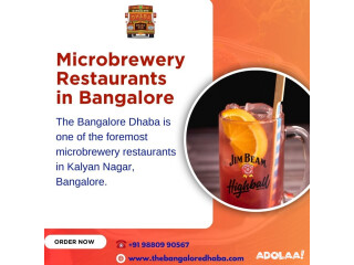 Microbrewery Restaurants in Bangalore KA