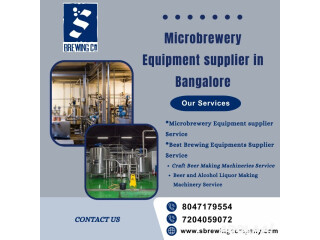 Microbrewery Equipment supplier in Bangalore