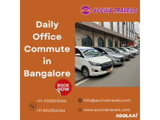 Daily Office Commute in Bangalore | acciva