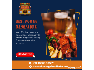 The Bangalore Dhaba| Best Pub in Bangalore