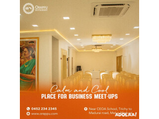 Orappu Restaurant: Premier Meeting Hall in Melur for Unforgettable Events