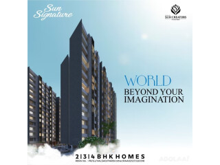 2, 3 and 4 BHK Homes - Sun Signature 1